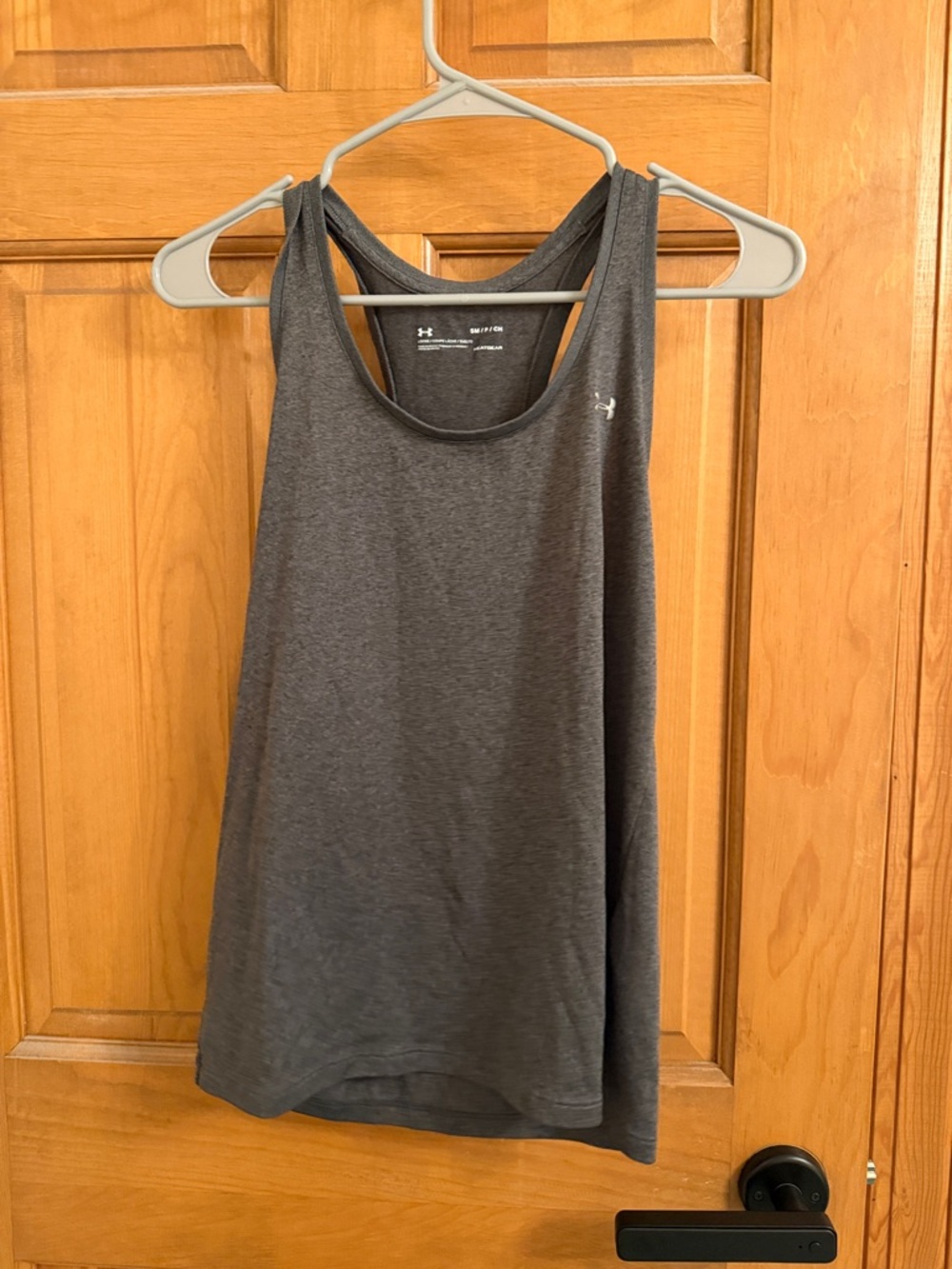 Under Armour Women’s Dark Gray Performance Racerback Tank
